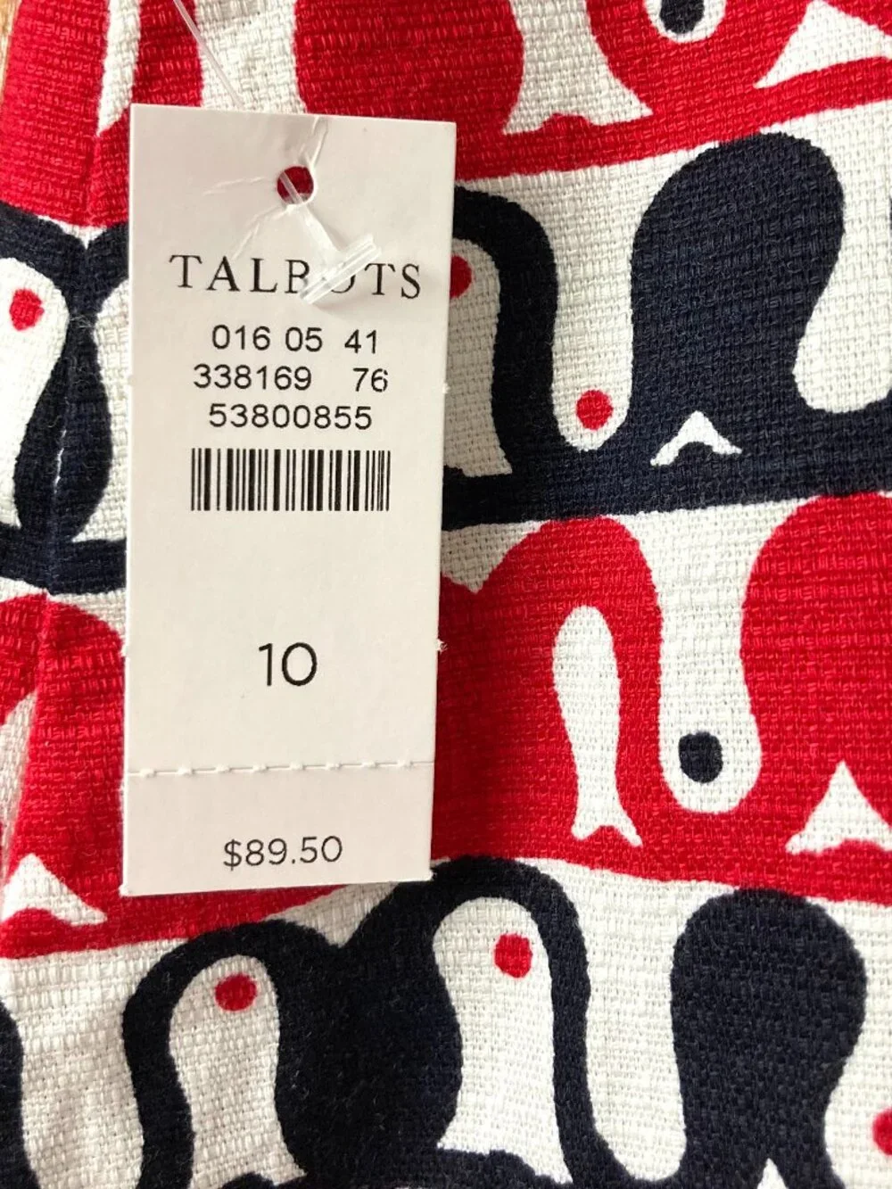 NWT $89 Talbots 98% Cotton Women’s 10 Short A-Line Skirt Career Business Event